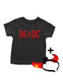 AC/DC Kids T-shirt Zwart - (Devil Horns)