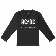 AC/DC Baby Longsleeve: Baby in Black