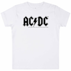 ACDC Baby/Kids T-shirt White - (Logo)
