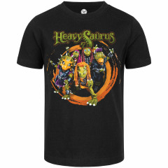Heavysaurus Kids t-shirt - (Rock 'n Rarr) Black