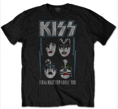 Kiss Kinder T-shirt Made For Loving You