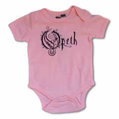 Opeth Baby Romper Logo Pink