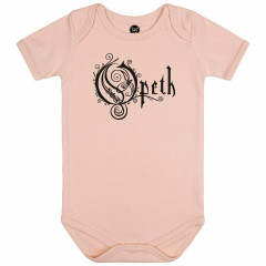 Opeth Baby Romper Logo Pink