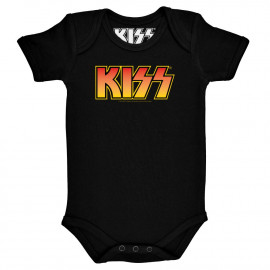 Kiss baby romper Logo