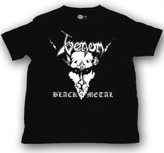Venom Kids T-shirt Black Metal