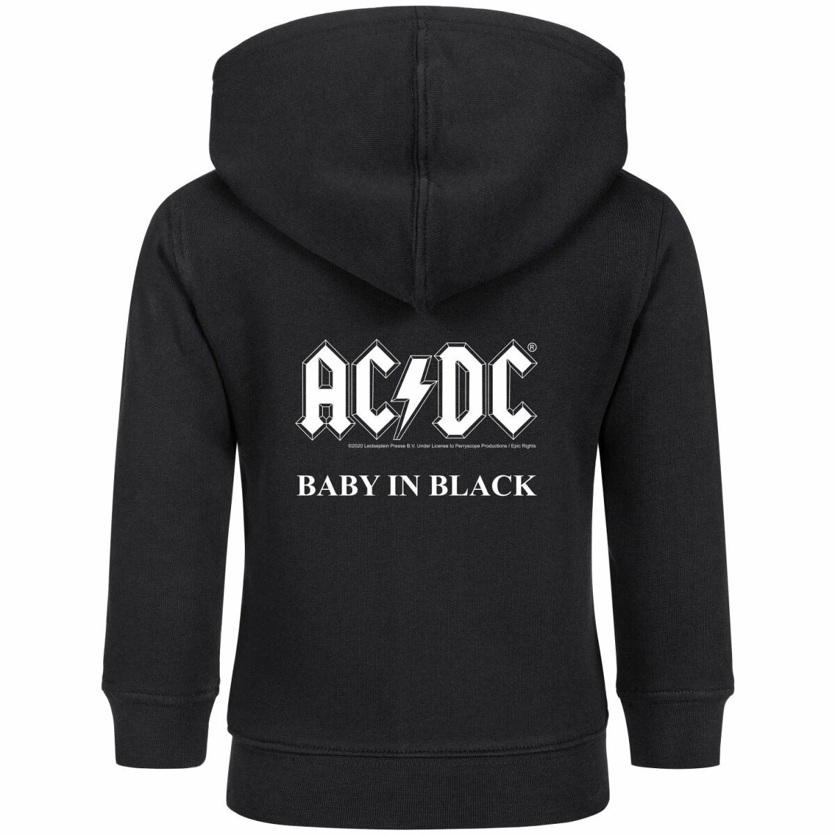 AC/DC Baby Vest: Baby In Black