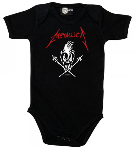 Metallica Romper Scary Guy - Metallica babykleding
