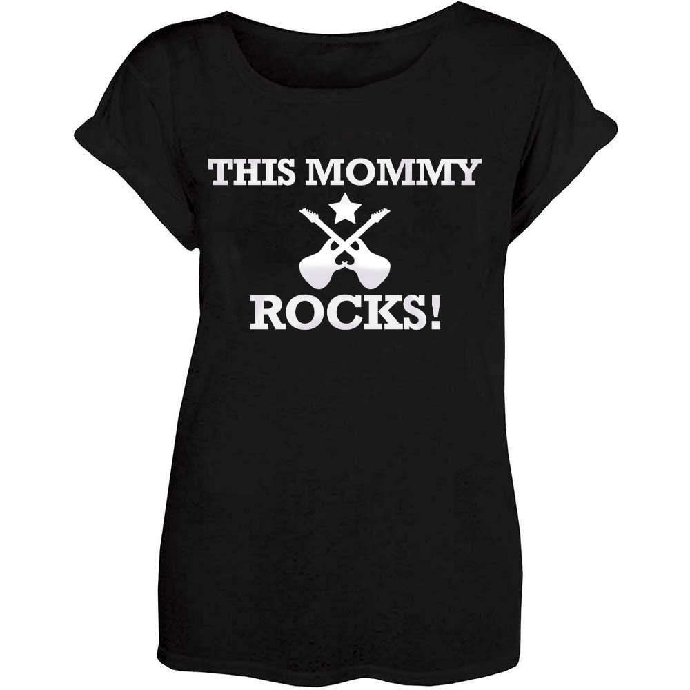 Stoer Mama T-shirt This Mommy Rocks
