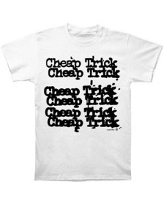 Cheap Trick T-shirt voor kinderen Stacked logo white
