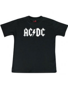 ACDC Kids T-Shirt Logo white 