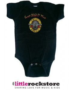 Guns and roses baby romper Bullet Sweet Child of Mine