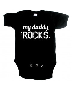 coole baby romper my daddy rocks