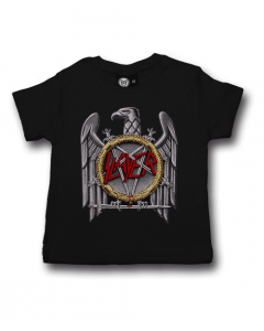 Slayer Baby T-shirt Silver Eagle