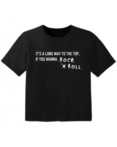 rock kinder t-shirt its a long way to the top if you wanna rock 'n' roll